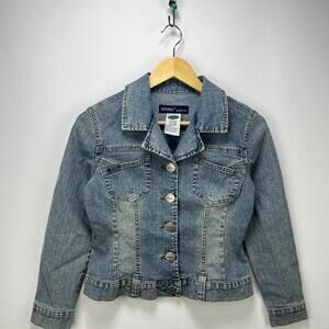 Vintage Y2K Revolt Jeans Womens Denim Jacket Medium